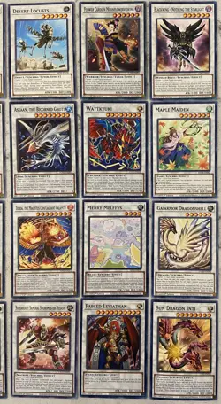 24 Yu-Gi-Oh White Synchro Monsters CARD LOT, ALL 1ST EDITIONS - Image 3