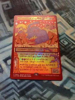 MTG Foil The Scorpion God NM Unplayed Secret Lair Drop - Image 2