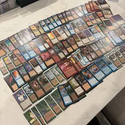 Magic the Gathering MTG Vintage 90s x114 Cards Light Play - Image 1