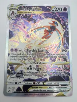 Deoxys VSTAR Crown Zenith: Galarian Gallery Ultra Rare Card GG46/GG70 NM - Image 1