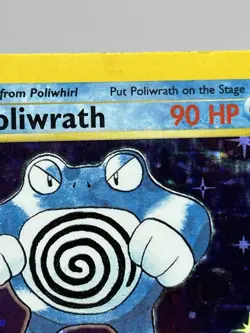 2x Pokemon TCG Poliwrath Holo Rare 13/102 Base Set 1999 Wizards - Near Mint - Image 3