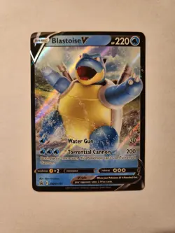 Blastoise V SWSH101 Black Star Promo Pokemon Sword & Shield Ultra Rare NM/M Card - Image 1