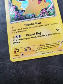 Pikachu (Collector Chest) XY89 XY Promos Pokemon TCG MP - Image 5