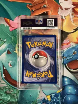 1999 Pokemon WB First Movie Black Star Promo 4 Dragonite PSA 7 - Image 2