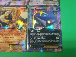 Pokemon XY Series Alt Full Art EX's Mewtwo, Steelix, Regirock, Sharpedo NM - Image 4