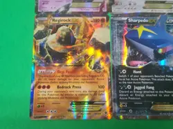 Pokemon XY Series Alt Full Art EX's Mewtwo, Steelix, Regirock, Sharpedo NM - Image 5