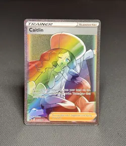 Pokemon TCG: Caitlin 213/198 - Secret Rare - Chilling Reign - *NM* - Image 1
