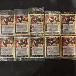 2021 Greninja Gold Star Sealed Promo Celebrations SWSH144 Pokemon TCG Lot of 10 - Image 1