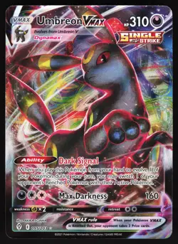 Umbreon VMAX 095/203 Pokemon SWSH07: Evolving Skies Ultra Rare NM/MINT - Image 1