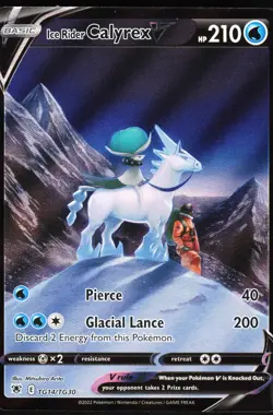 Ice Rider Calyrex V TG14/TG30 Pokemon Astral Radiance Trainer Gallery NM - Image 1