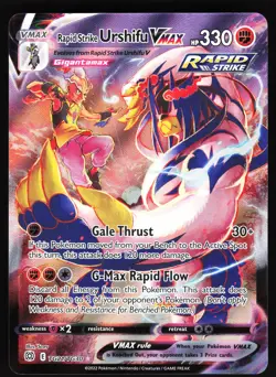 Rapid Strike Urshifu VMAX TG21/TG30 Pokemon Brilliant Stars Trainer Gallery NM - Image 1