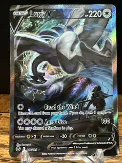 Lugia V Alt Art Ultra Rare - 186/195 - Silver Tempest Pokemon 2022 - Image 3