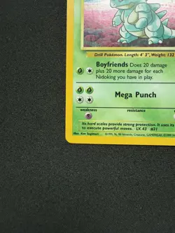 Pokemon TCG Nidoqueen Jungle 7/64 Holo Unlimited Holo Rare - MP - Image 4