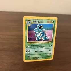 1999 Pokemon TCG Nidoqueen Holo Rare Unlimited Holo, Jungle Card 7/64 - Image 2