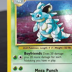 Nidoqueen 7/64 Jungle Holo Rare Unlimited Pokemon Card WOTC Vintage TCG NM⭐ - Image 2
