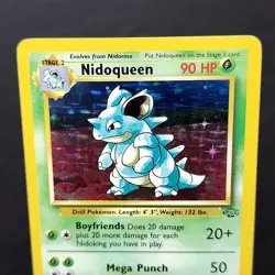 Nidoqueen 7/64 Jungle Holo Rare Unlimited Pokemon Card WOTC Vintage TCG NM⭐ - Image 3
