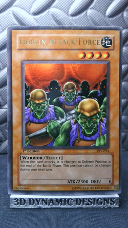 | Yugioh Goblin Attack Force PSV-094 1st Ultra Rare Pharaohs Servant MP/HP 🔥 | - Image 1