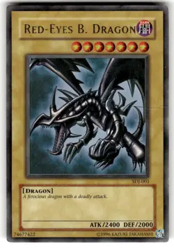 Red-Eyes B. Dragon SDJ-001 - Starter Deck: Joey Unlimited - MP - Image 1