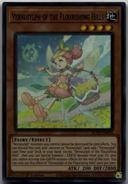 Vernusylph of the Flourishing Hills Ultra Rare Power of the Elements POTE-EN016 - Image 1