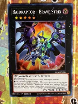 Yugioh Raidraptor - Brave Strix PHNI-EN046 Single - Image 1