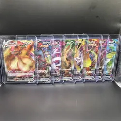 Eeveelution Vmax 8 Card Complete Set Pokemon Evolving Skies NM - Image 1