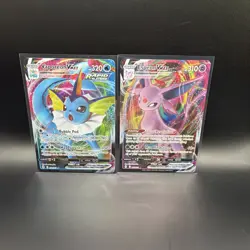 Eeveelution Vmax 8 Card Complete Set Pokemon Evolving Skies NM - Image 4
