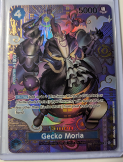 Gecko Moria (SP) ST03-004 - One Piece TCG- Alternate Art - OP08 - Two Legends LP - Image 1
