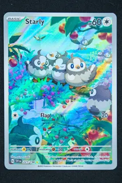2023 Starly 221/198 SV01: Scarlet & Violet Base Set Holo Pokemon TGC Birds - Image 1