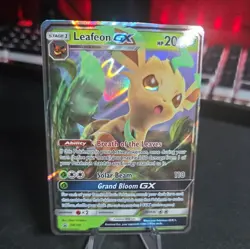 Pokemon Leafeon GX Sun & Moon Black Star Promo SM146 SEE PICS Read Description - Image 1