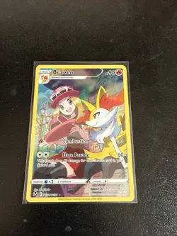 Pokemon Braixen Silver Tempest Ultra Rare TCG Card TG01/TG30 NM - Image 1