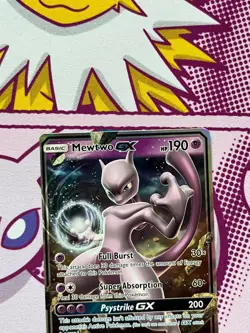 Pokemon TCG - Mewtwo GX 39/73 - Shining Legends - Holo - NM - Image 2