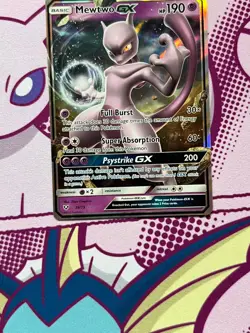 Pokemon TCG - Mewtwo GX 39/73 - Shining Legends - Holo - NM - Image 3
