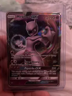 Pokemon TCG Mewtwo GX 39/73 Shining Legends Holo Ultra Rare 2017 - Image 1