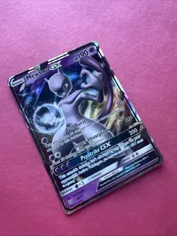 Pokemon TCG Mewtwo GX 39/73 Shining Legends Holo Ultra Rare 2017 - Image 2