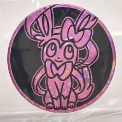 Nymphia Coin Pokemon Card Game Collection 5th Edition TCG Gacha Gashapon Japan - Image 1