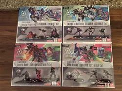 Gundam Card Game Starter Deck Assemble Set English Ver Lot of 4 ST01A-ST04A - Image 1