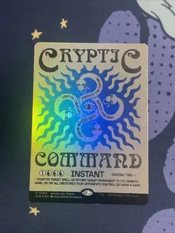 NM MTG FOIL PROMO CRYPTIC COMMAND SECRET LAIR - Image 1