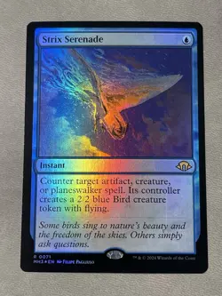 Strix Serenade Foil Modern Horizons 3 NM MTG - Image 1