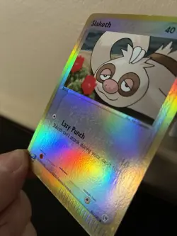 Pokemon 2003 EX Sandstorm Slakoth 80/100 Reverse Holo Rare LP - Image 4