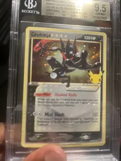 Greninja Swsh144 Celebrations Gold Star Promo BGS 9.5 NM Pokemon TCG ETB - Image 3