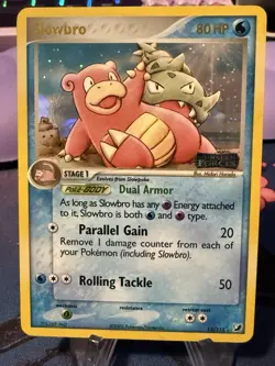 Pokemon Slowbro EX Unseen Forces Reverse Holo Rare 13/115, NM/LP - Image 1