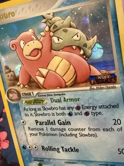 Pokemon Slowbro EX Unseen Forces Reverse Holo Rare 13/115, NM/LP - Image 2