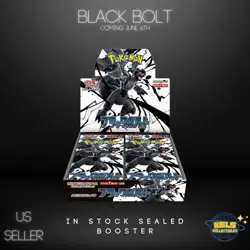 BLACK BOLT - Booster Box SV11B NEW Sealed Pokemon Japanese US Seller IN Stock - Image 1