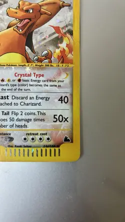 Pokemon Skyridge Charizard Holo 146/144 | DMG - Image 4