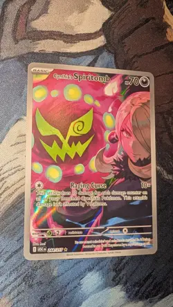 Cynthia's Spiritomb 244/217 IR - Near Mint - English -Ascended Heros Pokemon TCG - Image 1
