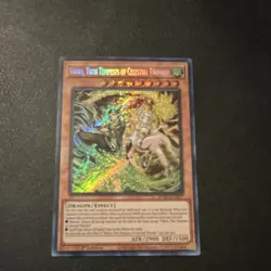Konami Shiina, Twin Tempests of Celestial Thunder 1st Edition Holo Effect Yu-Gi. - Image 1