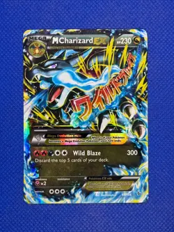 Pokemon XY - Flashfire #69/106 M Charizard EX (X) Ultra RARE LP - Image 1