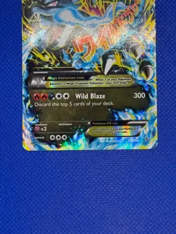 Pokemon XY - Flashfire #69/106 M Charizard EX (X) Ultra RARE LP - Image 3