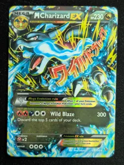 M Charizard EX (X) 69/106 XY - Flashfire Pokemon TCG NM - Image 1