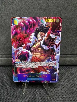 Monkey D Luffy OP11-118 SEC (Parallel) A Fist of Divine Speed ONE PIECE Japanese - Image 1